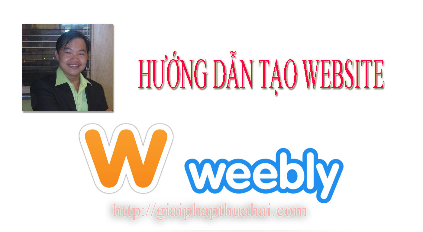 Hướng dẫn làm website với Weebly